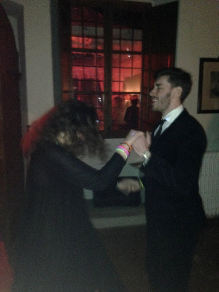Allegra e Cosimo dançando juntos!!